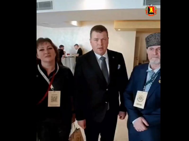 Делегация Донецкой Народной Республики продолжает работать на V Всероссийском форуме национального единства в Ханты-Мансийске, Югра.