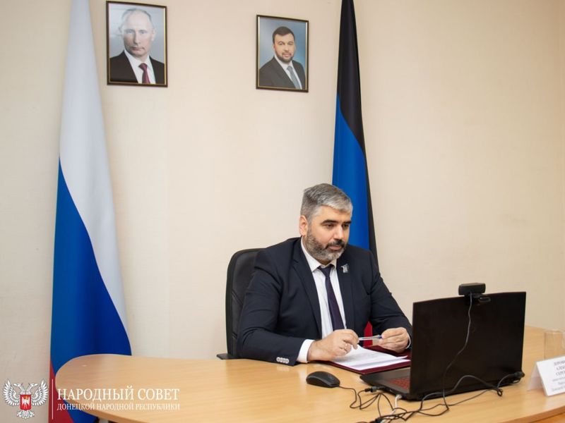 Вице-спикер Народного Совета принял участие в заседании Правительства ДНР.