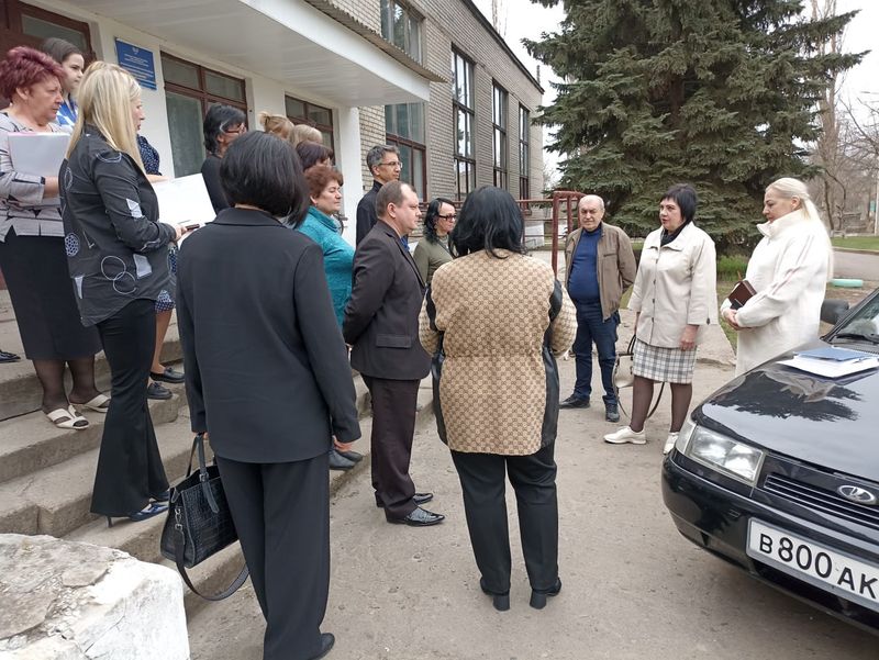Заместитель главы администрации муниципального образования городского округа Енакиево ДНР Витрук Е.С. провела встречи с населением и выездной прием.