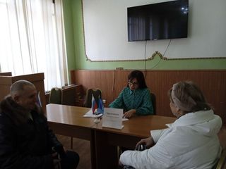 Депутат Народного Совета Анна Храменкова провела прием граждан.