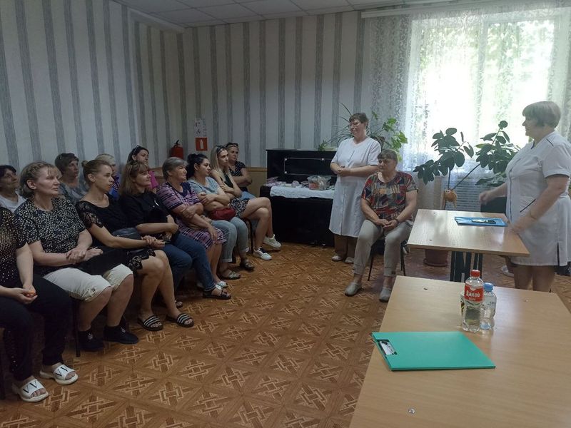 Акция #БудьЗдоров на базе МБУ «Территориальный центр социального обслуживания» администрации города Енакиево.