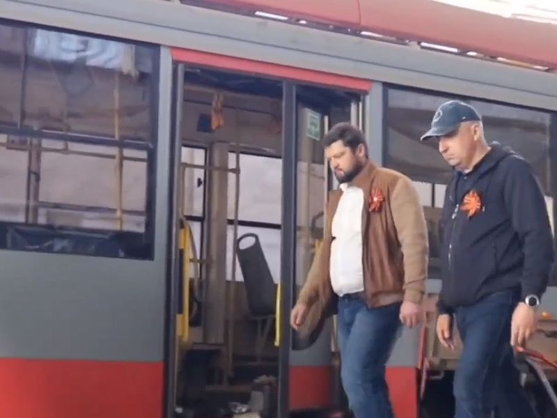 Посещение трамвайно-троллейбусного управления Енакиево.