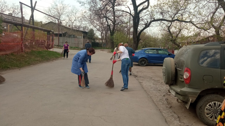 Состоялся общегородской санитарный час в городском округе Енакиево.