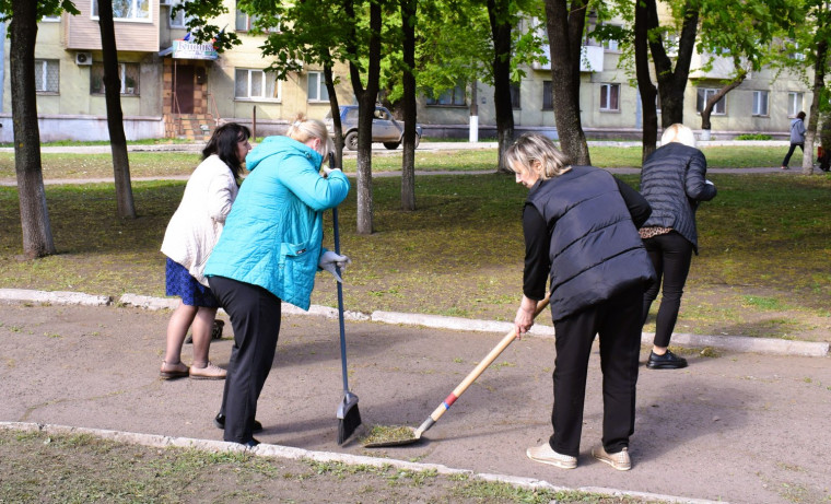 Состоялся общегородской санитарный час в городском округе Енакиево .
