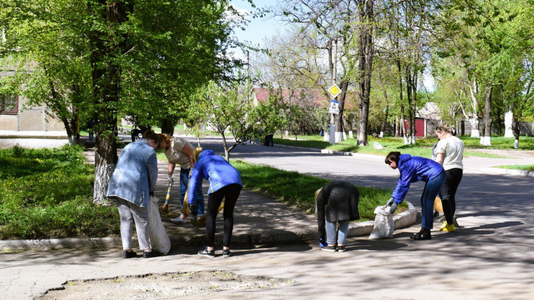 Состоялся общегородской санитарный час в городском округе Енакиево .