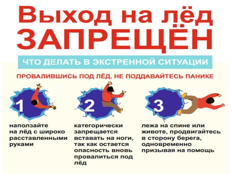 Безопасность на льду.