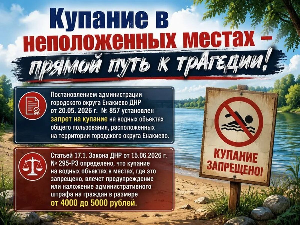 Вниманию жителей городского округа Енакиево!.